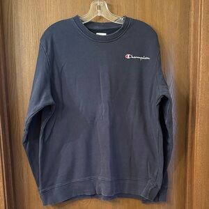 Champion Dark Blue Crewneck Sweatshirt